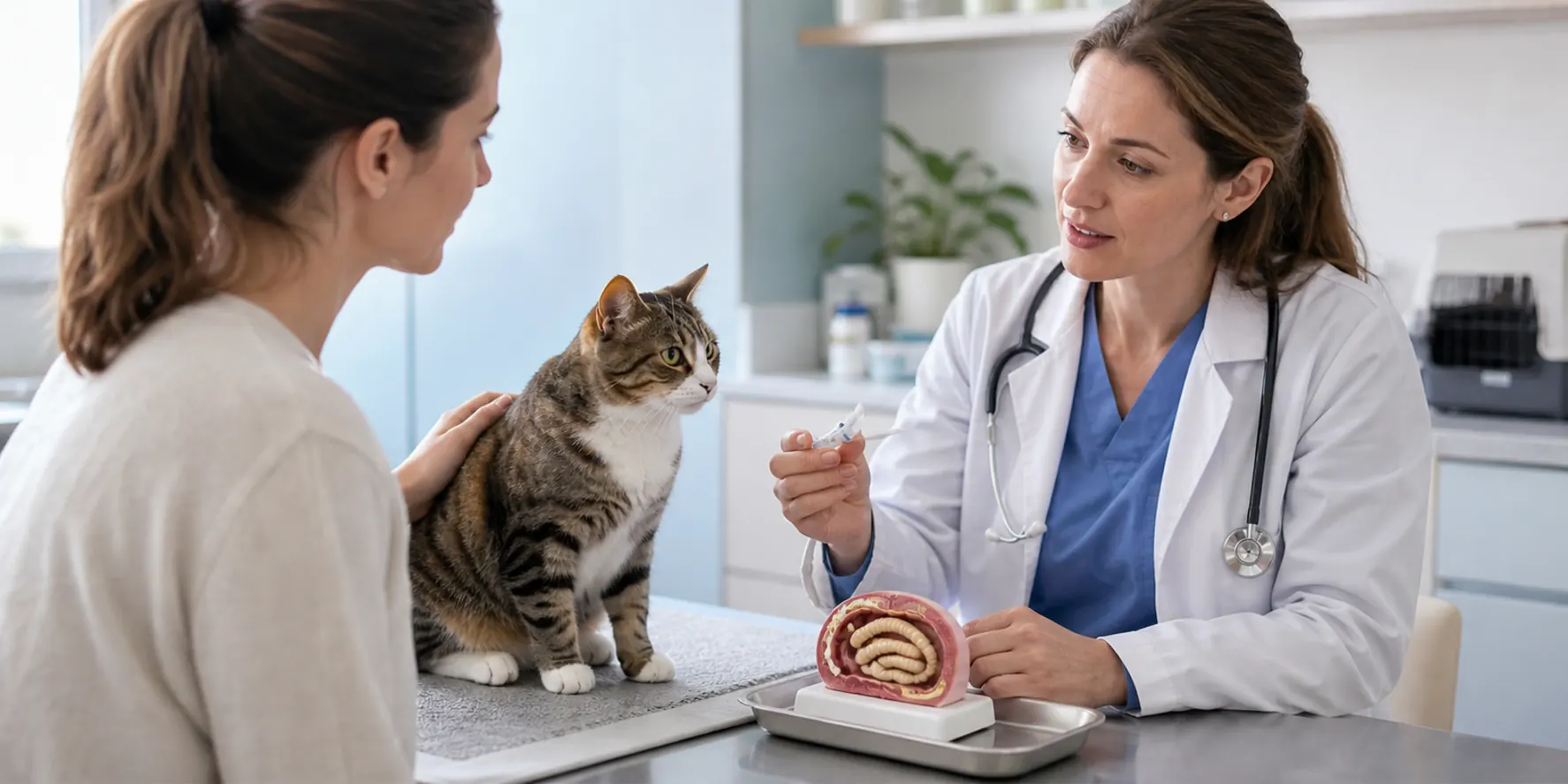 Cat Deworming at TJ Mex Vet