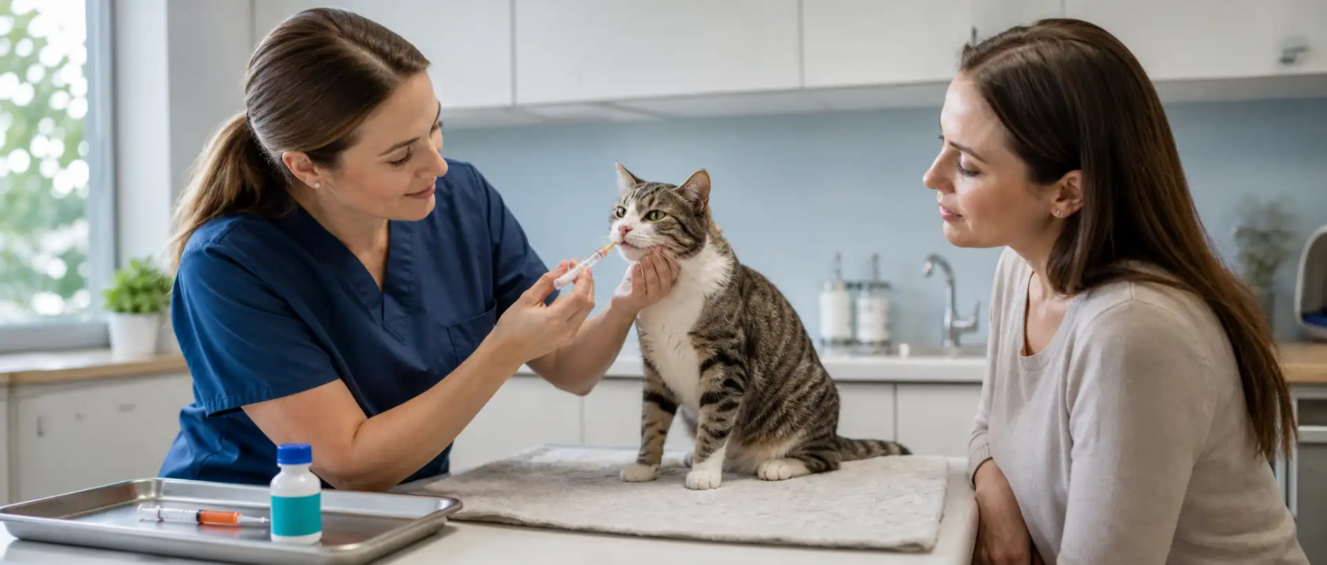 Cat Medication Support at TJ Mex Vet