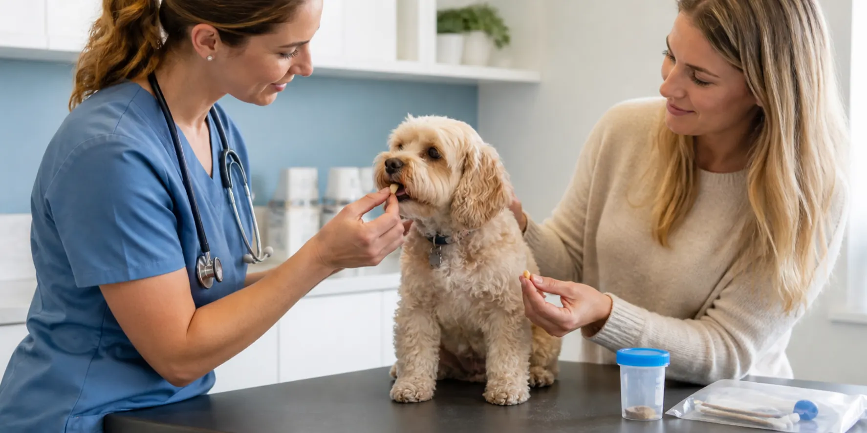 Dog Deworming at TJ Mex Vet